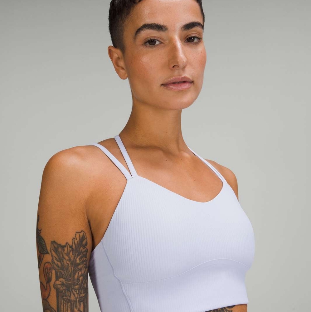 Lululemon Like a Cloud Ribbed Longline Bra B/C